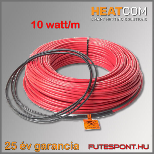 Vásárlás: HEATCOM fűtőkábel 10w/m - 2200W (heatcom-futokabel-10w/m-2200w)  Fűtőkábel árak összehasonlítása, fűtőkábel 10 w m 2200 W heatcom futokabel  10 w m 2200 w boltok