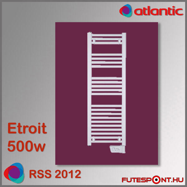 Vásárlás: Atlantic RSS 2012 ETROIT 500W 40 cm keskeny (atlantic-RSS-2012- 500W-etroit) Törölközőszárító radiátor árak összehasonlítása, RSS 2012  ETROIT 500 W 40 cm keskeny atlantic RSS 2012 500 W etroit boltok