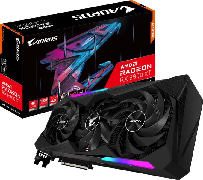 GIGABYTE Radeon RX 6900 XT MASTER 16GB GDDR6 256bit (GV-R69XTAORUS