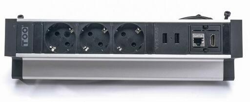3 Plug + 2 USB 1,8 m (DPS-113-3S)
