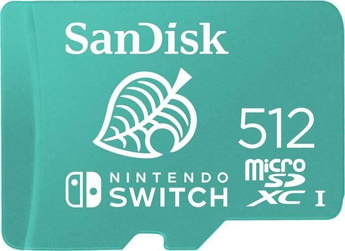 SanDisk microSDXC Nintendo Switch 512GB SDSQXAO-512G-GNCZN/186522 (Card  memorie) - Preturi