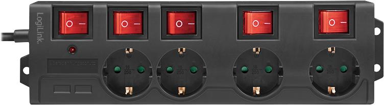 4 Plug 1.5 m Switch (LPS251)