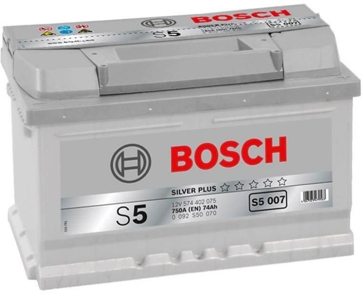 Bosch Silver Plus S5 74Ah 750A right+ (0092S50070) (Acumulator auto) -  Preturi