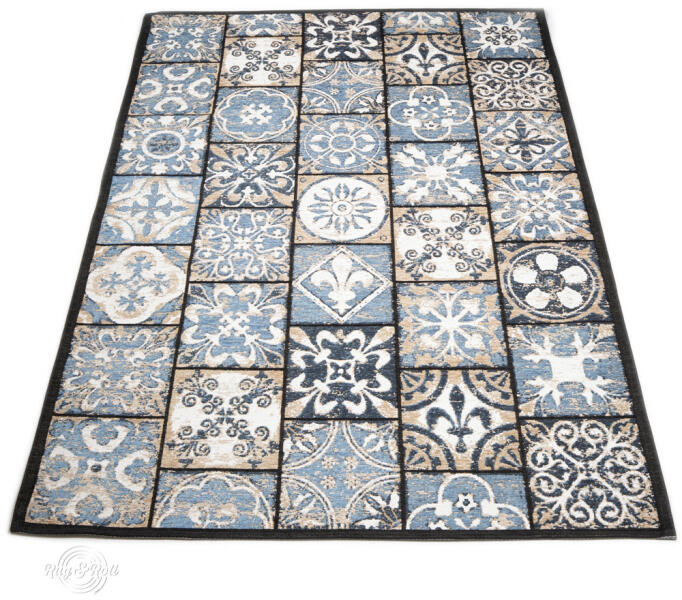 Vásárlás: BARCELONA L Modern kék Mozaik mintás szőnyeg 160 x 230 cm Szőnyeg  árak összehasonlítása, BARCELONALModernkékMozaikmintásszőnyeg160x230cm  boltok