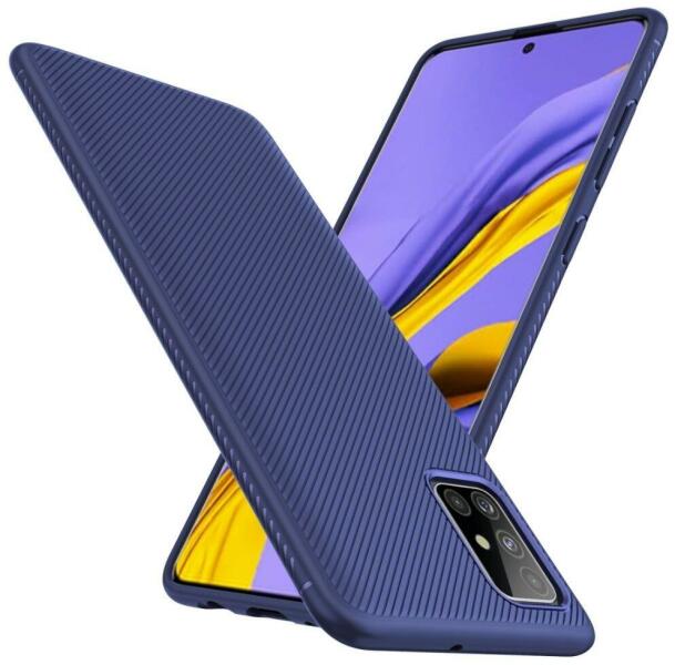 Lenuo Husa Lenuo Husa Leshen Series Samsung Galaxy A51 Dark Blue  (EDA00252902B) - vexio (Husa telefon mobil) - Preturi
