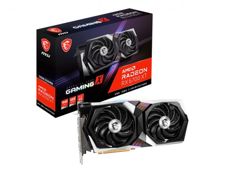 MSI Radeon RX 6700 XT GAMING X 12GB GDDR6 192bit (V398-007R) Placa
