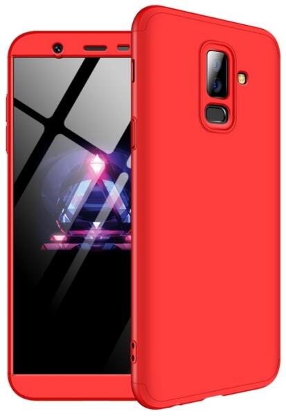 GKK Husa SAMSUNG Galaxy A6 Plus 2018 - GKK 360 Full Cover (Rosu) (Husa  telefon mobil) - Preturi