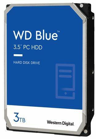 Western Digital WD Blue 3.5 3TB 5400rpm 256MB SATA3 (WD30EZAZ