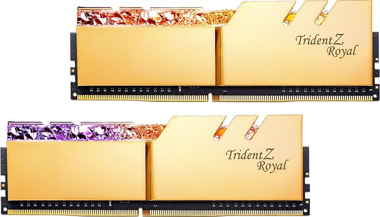 G.SKILL Trident Z Royal 16GB (2x8GB) DDR4 3200MHz F4-3200C16D 