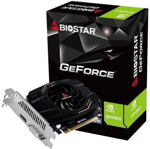 BIOSTAR GeForce GT 1030 4GB GDDR4 64bit (VN1034TB46) Видео карти Цени,  оферти и мнения, списък с магазини