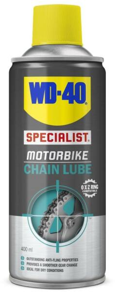 Vásárlás: WD-40 WD 40 Specialista Motorbike lánckenő spray 400ml (WD 40  SPEC. MCL) Láncspray árak összehasonlítása, WD 40 Specialista Motorbike  lánckenő spray 400 ml WD 40 SPEC MCL boltok
