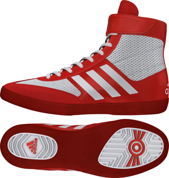 Adidas Ghete lupte Combat Speed V Rosii Albe Adidas (BA8008-36 2/3)  (Încălţăminte sport) - Preturi