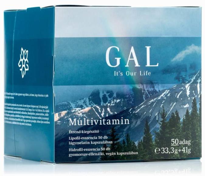 Vásárlás: GAL Multivitamin 50 adag Táplálékkiegészítő árak  összehasonlítása, Multivitamin50adag boltok