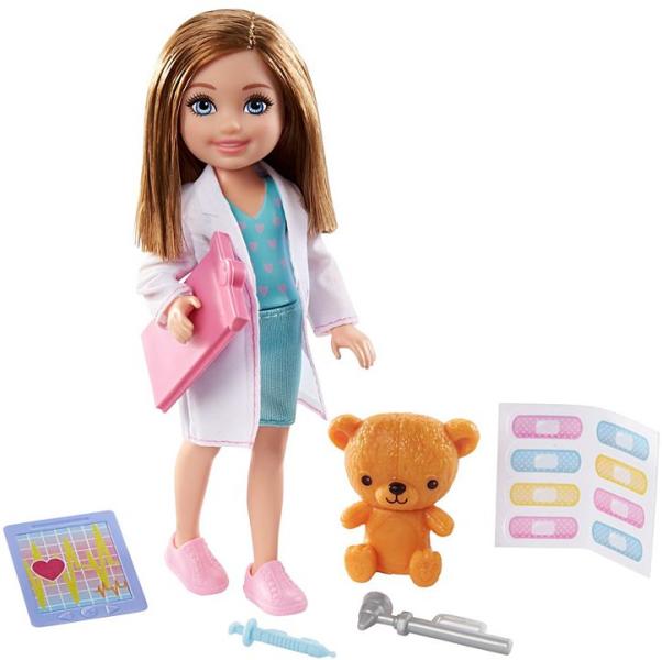 Vásárlás: Mattel Barbie - Chelsea Karrierbaba - Orvos (GTN88) Barbie baba  árak összehasonlítása, Barbie Chelsea Karrierbaba Orvos GTN 88 boltok