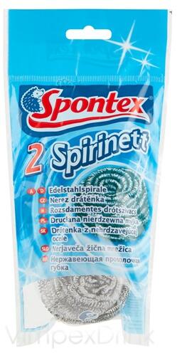 Spontex Spirinett fém dörzsi 2db