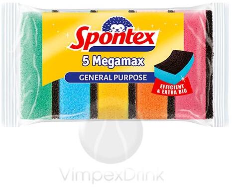 Spontex Megamax mosogatószivacs 5db