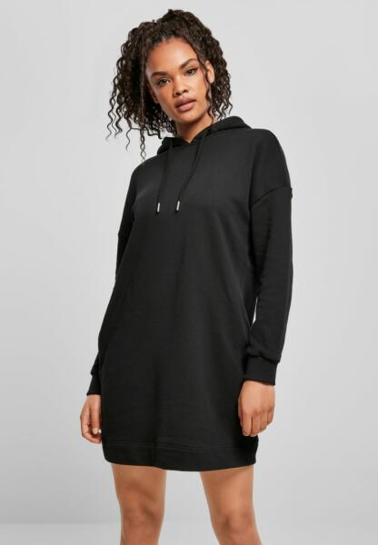 Urban Classics Дамска суичър рокля в черен цвят Urban Classics от органичен  памукUB-TB4094-00007 - Черен, размер XS цени и магазини за Дамски пуловер