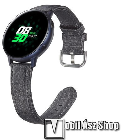 Vásárlás: Okosóra szíj - FEKETE - PU bőr, 22mm széles - SAMSUNG Galaxy Watch  46mm / HUAWEI Watch GT 2e / Watch GT 2 46mm / SAMSUNG Gear S3 Frontier  Sportóra, okosóra