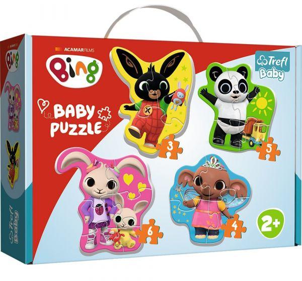Vásárlás: Trefl Baby Puzzle - Bing és barátai (36085) Puzzle árak  összehasonlítása, Baby Puzzle Bing és barátai 36085 boltok