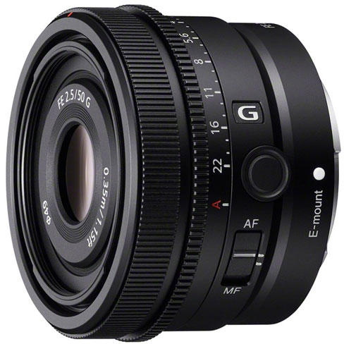 FE 50mm f/2.5 G (SEL50F25G.SYX)
