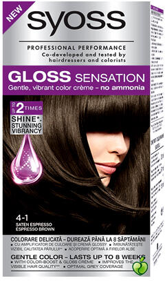 Syoss Gloss Sensation Боя за коса 4-1 Балсами за коса Цени, оферти и  мнения, списък с магазини, евтино Syoss Gloss Sensation Боя за коса 4-1