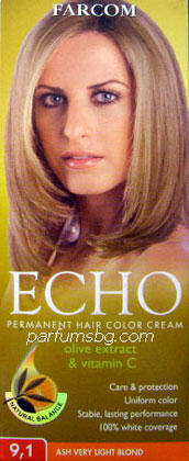 Farcom Echo Боя за коса 9.1 Средства за стилизиране Цени, оферти и мнения,  списък с магазини, евтино Farcom Echo Боя за коса 9.1