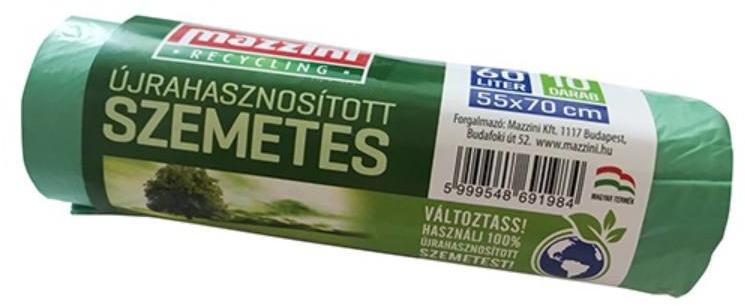 Szemeteszsák 60L 10db (104035)
