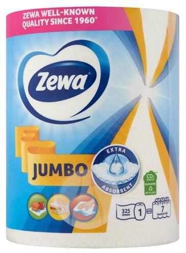 Vásárlás: Zewa Jumbo 2 rétegű papírtörlő White 1 tek. 325 lap - alkuguru  Kéztörlő árak összehasonlítása, Zewa Jumbo 2 rétegű papírtörlő White 1 tek  325 lap alkuguru boltok