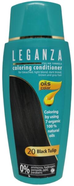 LEGANZA оцветяващ балсам за коса, Номер 20, Black Tulip, 150мл Балсами за  коса Цени, оферти и мнения, списък с магазини, евтино LEGANZA оцветяващ  балсам за коса, Номер 20, Black Tulip, 150мл