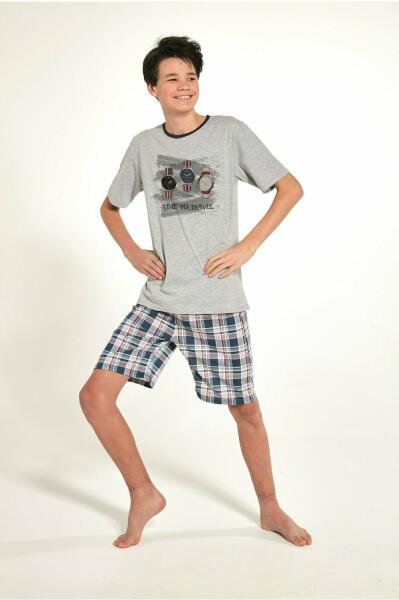 Cornette Pijama adolescenti, marimi 164-188 cm, bumbac, Cornette B551-34  (CR B551-34) (Pijama copii) - Preturi