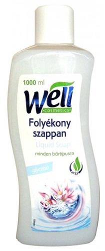 Vásárlás: Well Folyékony szappan glicerines 1L Szappan, folyékony szappan  árak összehasonlítása, Folyékony szappan glicerines 1 L boltok