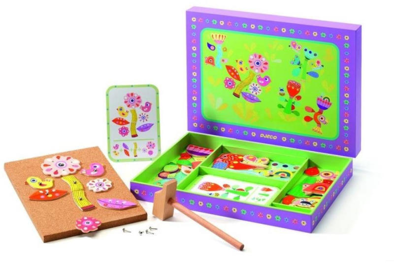 Izgalmas kalapácsos játék a virágoskertben: Tap tap Garden (6643)
