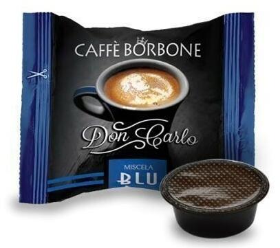 Caffè Borbone Capsule cafea Borbone Don Carlo Blu- Compatibil Lavazza A  Modo Mio| 50 buc (Poduri cafea, capsule de cafea) - Preturi