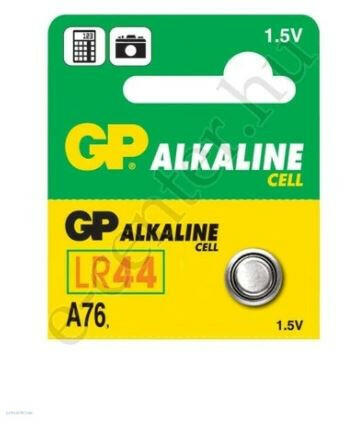 Vásárlás: GP Batteries Gombelem GP LR44/AG13/A-76 BL1 Egyszer használatos  elem árak összehasonlítása, Gombelem GP LR 44 AG 13 A 76 BL 1 boltok