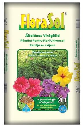 Vásárlás: FloraSol 100% virágföld (20 l) Virágföld árak összehasonlítása,  100 virágföld 20 l boltok