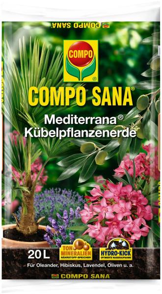 Vásárlás: COMPO Sana mediterrán virágföld (20 l) Virágföld árak  összehasonlítása, Sana mediterrán virágföld 20 l boltok