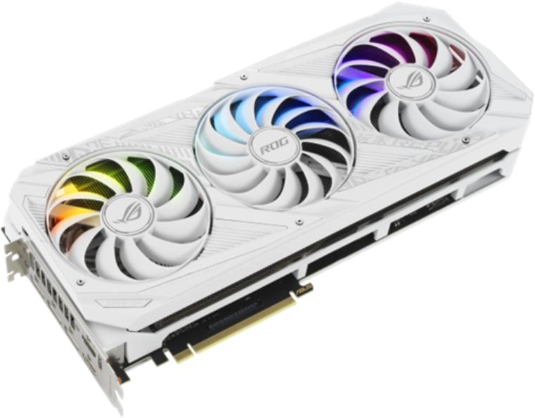 ASUS GeForce RTX 3090 24GB GDDR6X (ROG-STRIX-RTX3090-O24G-WHITE) Asus Видео  карти Цени, оферти и мнения, списък с магазини