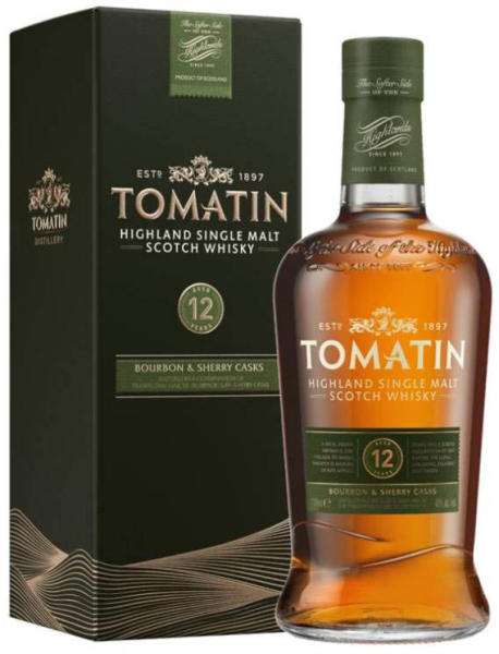 TOMATIN 12 Years 0,7 l 43% (Whisky) - Preturi