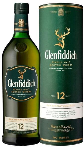 Chivas Regal 12年 Glenfiddich Classic Glenfiddich 12 Years 1 l 40% (Whisky) - Preturi