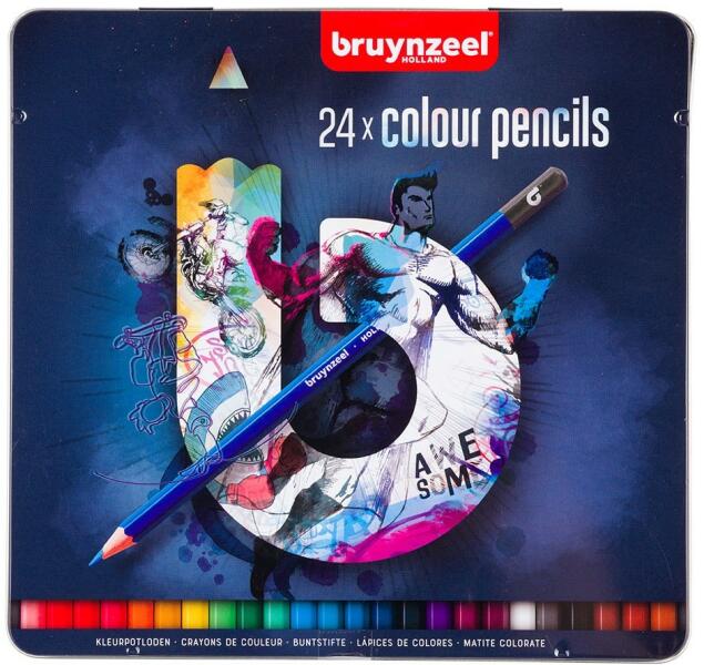 Bruynzeel Set creioane colorate Bruynzeel Dark 24 (Creion) - Preturi