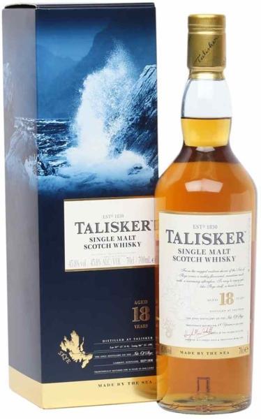 TALISKER 18 Years 0,7 l 45,8% (Whisky) - Preturi