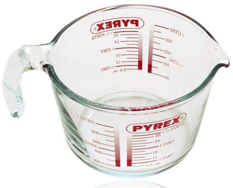 Vásárlás: Pyrex hőálló üveg mérőpohár 1 liter - 203024 Mérőedény árak  összehasonlítása, hőálló üveg mérőpohár 1 liter 203024 boltok