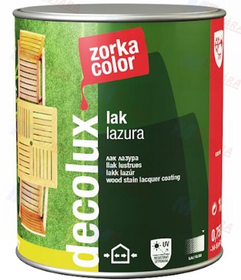 Vásárlás: Zorka Color Zorka Extra Favédő Lakk Lazúr Tölgy 0, 75l  Diszperziós festék, beltéri falfesték árak összehasonlítása, Zorka Extra  Favédő Lakk Lazúr Tölgy 0 75 l boltok