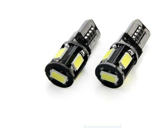 Vásárlás: LED izzó pár CANBUS 5SMD 5730 T10 (W5W) Fehér (01628) Autó izzó  árak összehasonlítása, LED izzó pár CANBUS 5 SMD 5730 T 10 W 5 W Fehér  01628 boltok