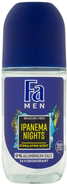 Fa Ipanema Nights Men roll-on 50 ml dezodor vásárlás, olcsó Fa Ipanema  Nights Men roll-on 50 ml izzadásgátló árak, akciók