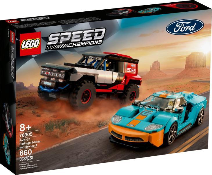 Vásárlás: LEGO® Speed Champions - Ford GT Heritage Edition és Bronco R  (76905) LEGO árak összehasonlítása, Speed Champions Ford GT Heritage  Edition és Bronco R 76905 boltok