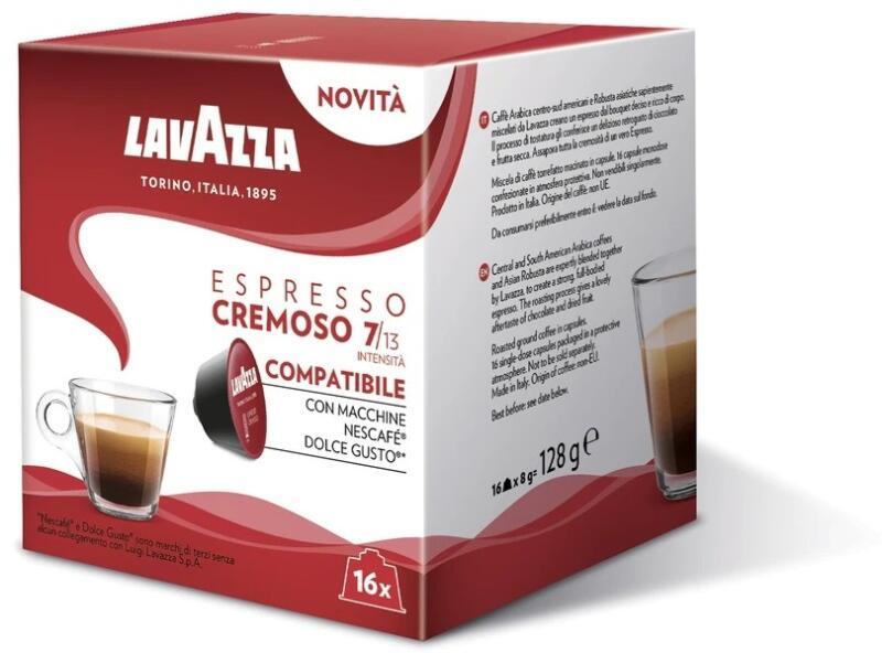 Vásárlás: LAVAZZA Espresso Cremoso Dolce Gusto (16) Kávégép kapszula,  kávépárna árak összehasonlítása, Espresso Cremoso Dolce Gusto 16 boltok