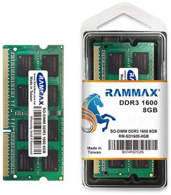 RAMMAX 8GB DDR3 1600MHz RM-SD1600-8GB memória modul vásárlás