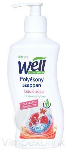 Pumpás folyékony szappan gránátalma 500 ml