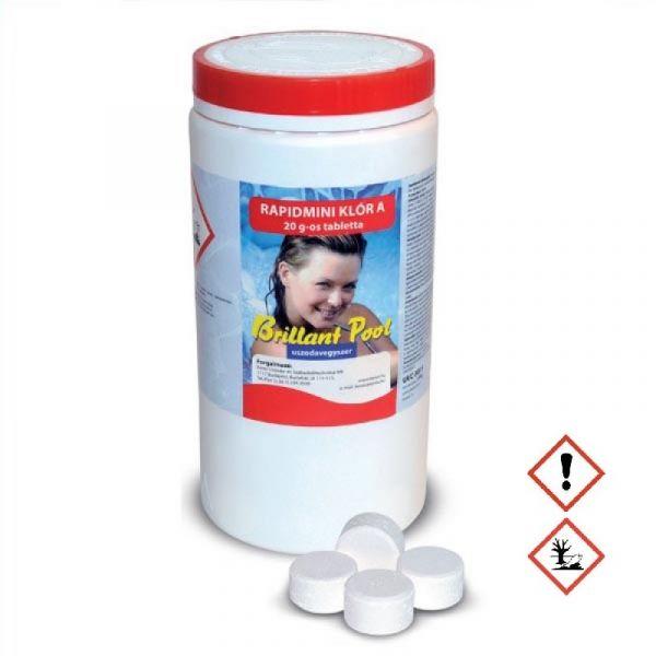Rapidmini klórtabletta 1 kg (UVC-301)